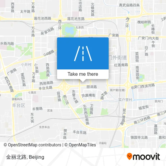 金丽北路 map