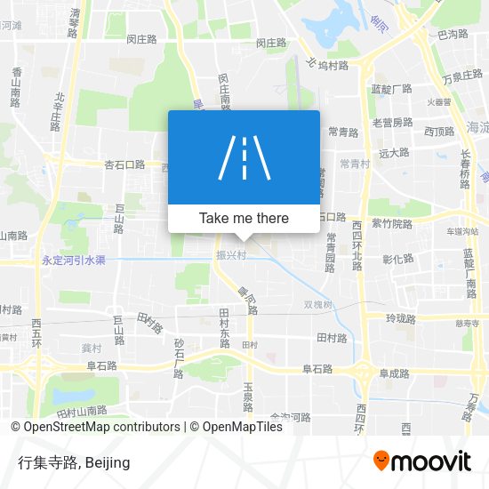 行集寺路 map