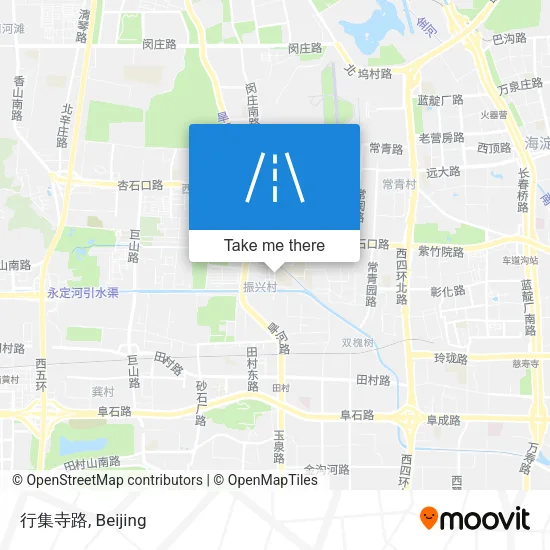 行集寺路 map