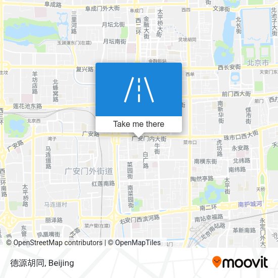 德源胡同 map