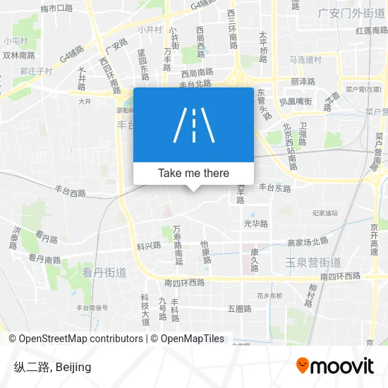 纵二路 map