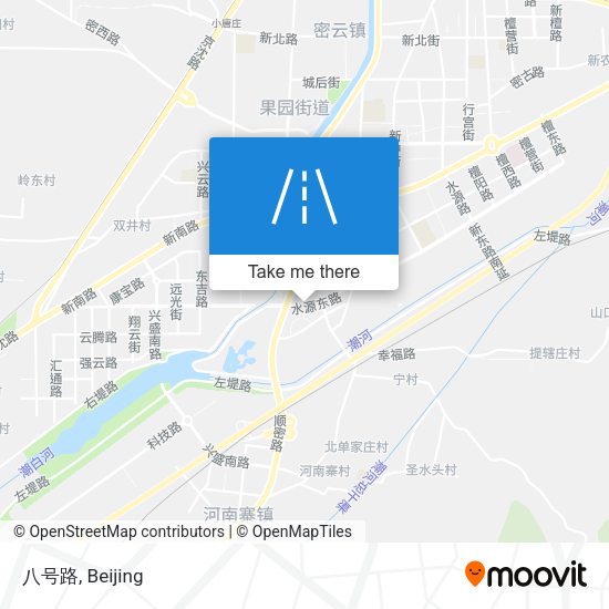 八号路 map