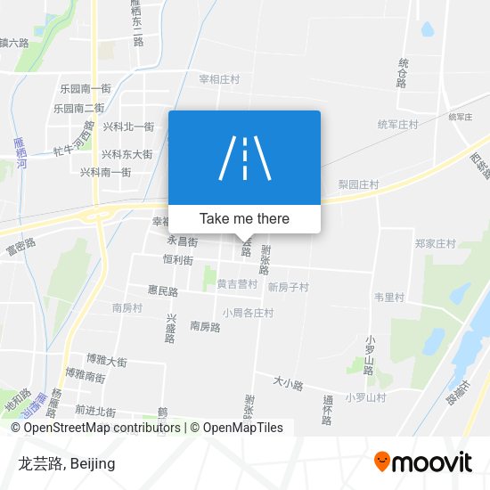 龙芸路 map