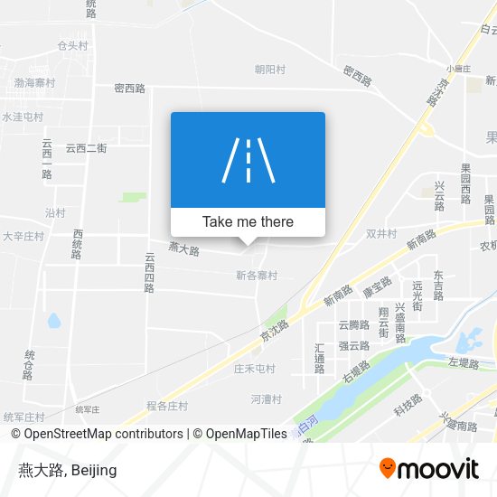 燕大路 map