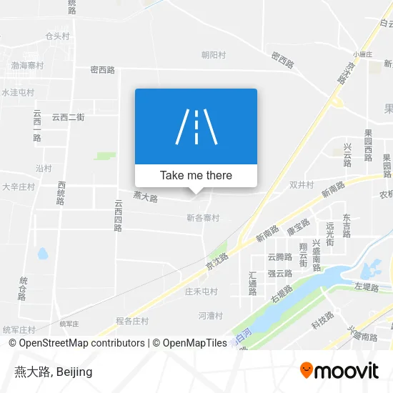 燕大路 map
