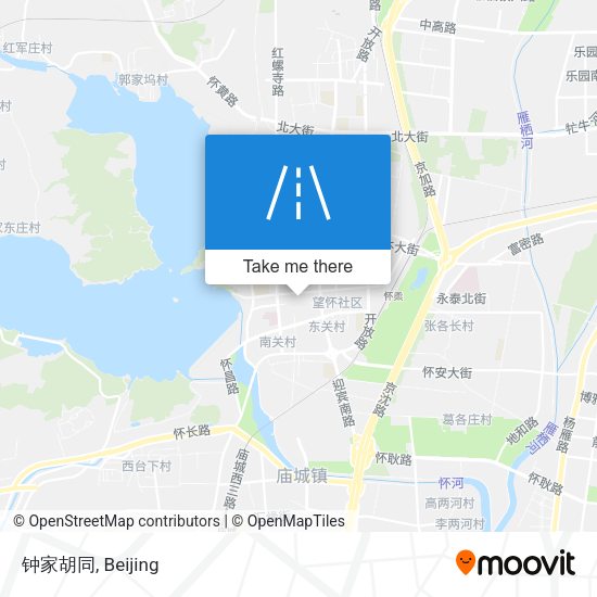 钟家胡同 map