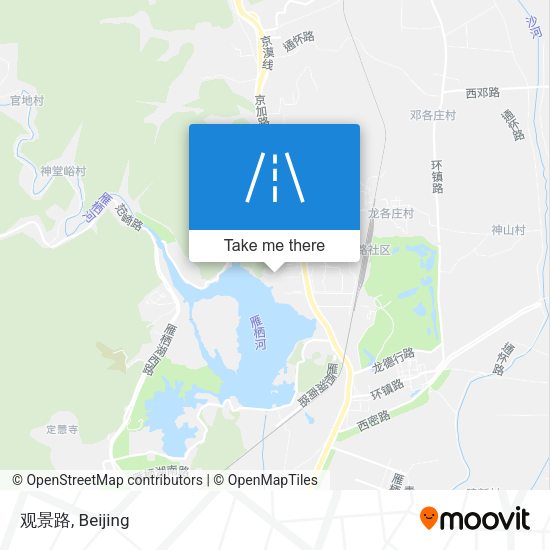 观景路 map