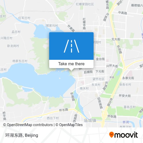 环湖东路 map