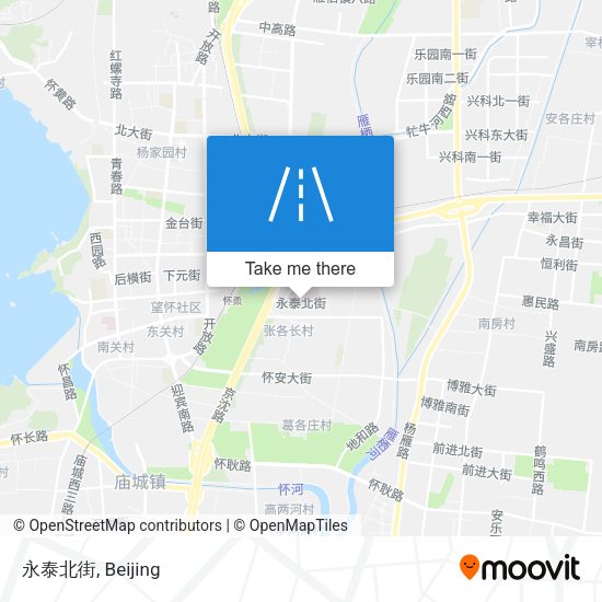 永泰北街 map