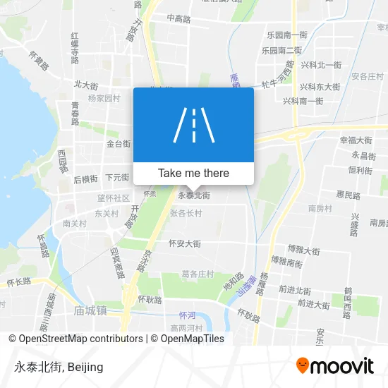 永泰北街 map