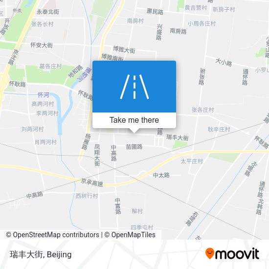 瑞丰大街 map