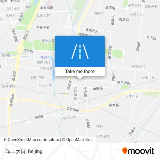 瑞丰大街 map