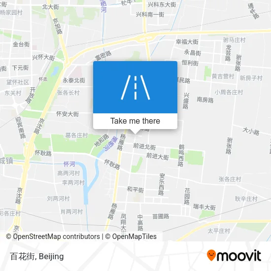 百花街 map