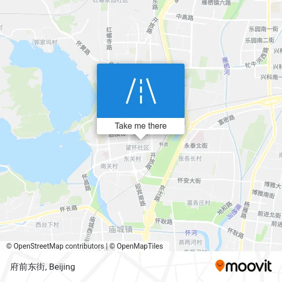 府前东街 map