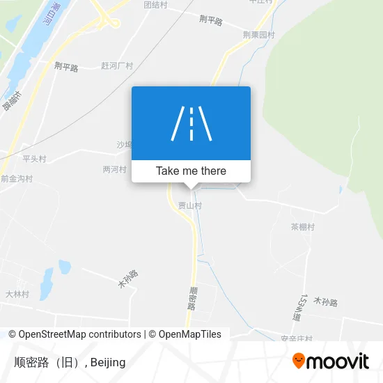 顺密路（旧） map
