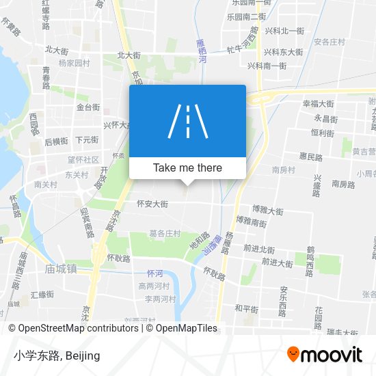 小学东路 map