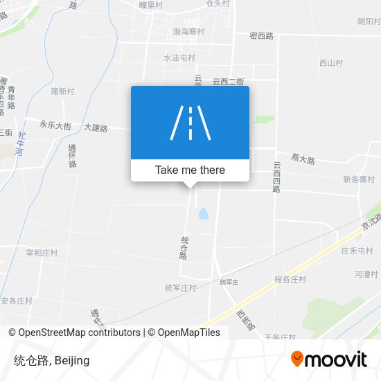 统仓路 map