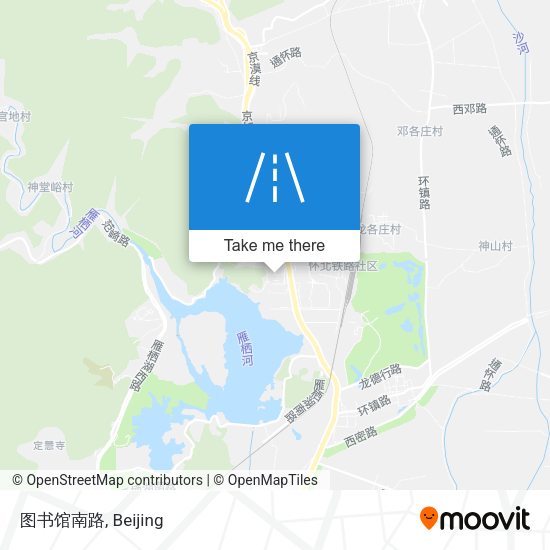 图书馆南路 map