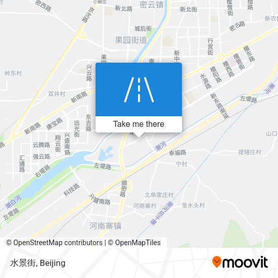 水景街 map