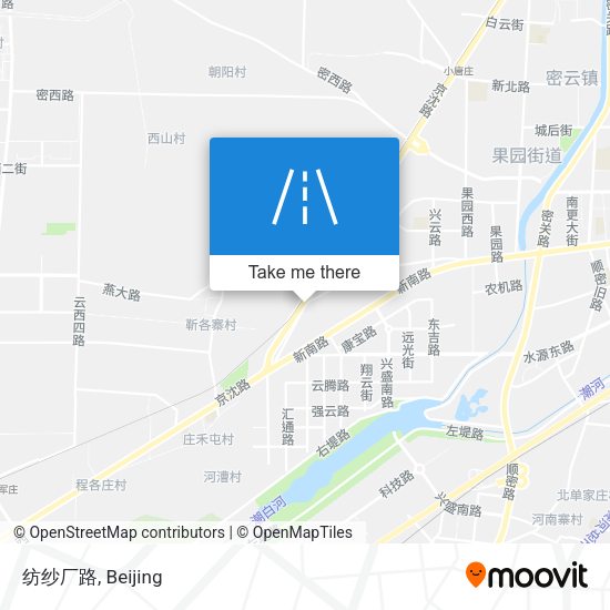 纺纱厂路 map
