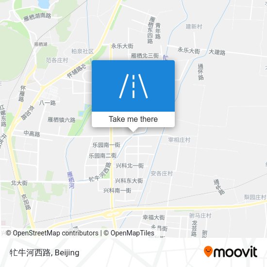 牤牛河西路 map