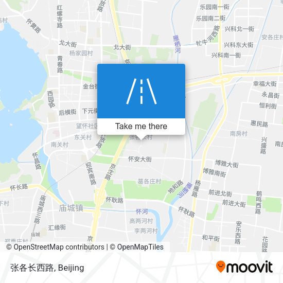 张各长西路 map