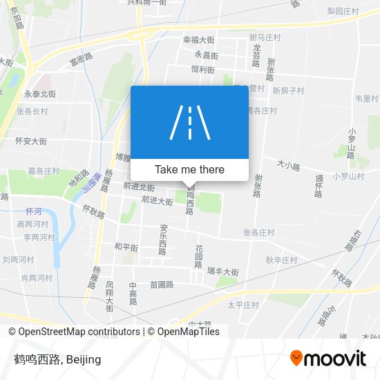 鹤鸣西路 map