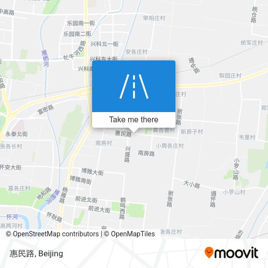 惠民路 map