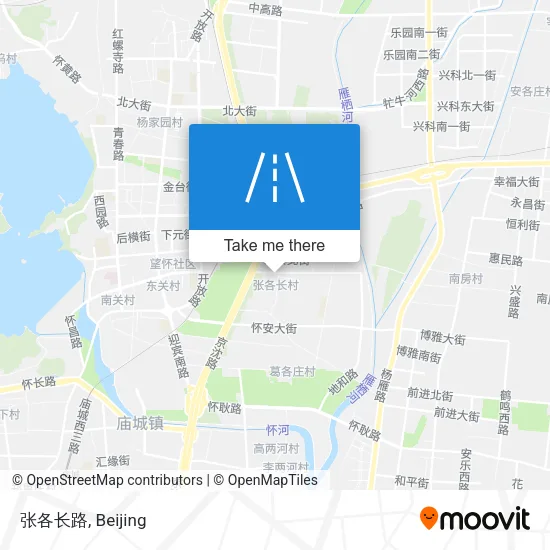 张各长路 map