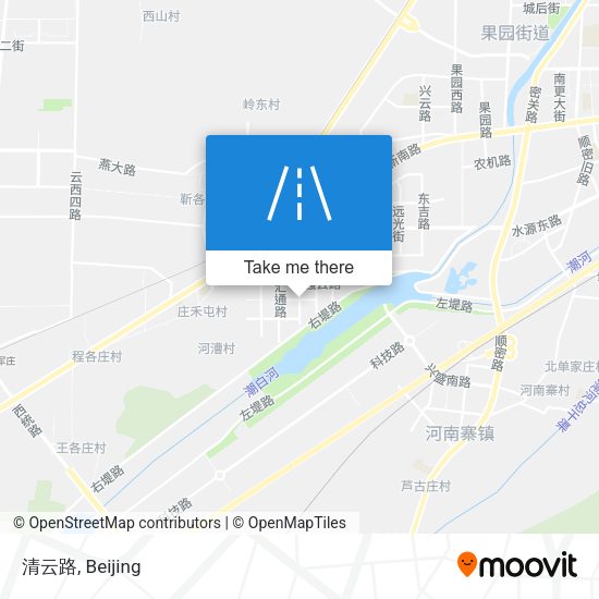 清云路 map