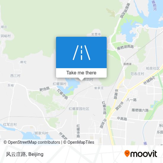 风云庄路 map