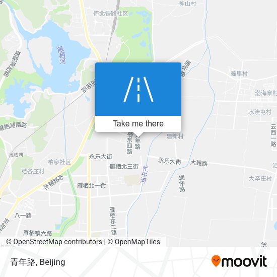 青年路 map
