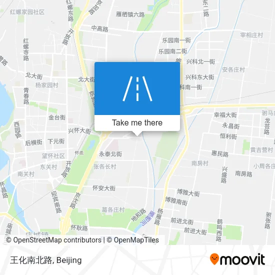 王化南北路 map