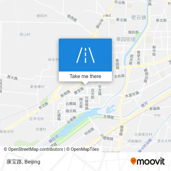 康宝路 map