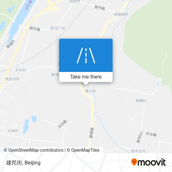 建民街 map