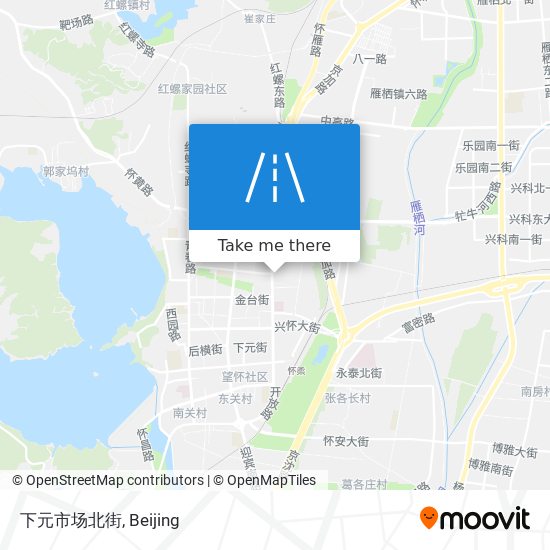 下元市场北街 map