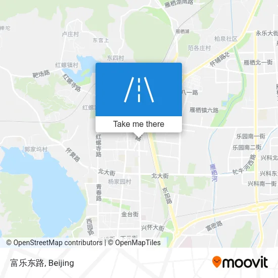 富乐东路 map