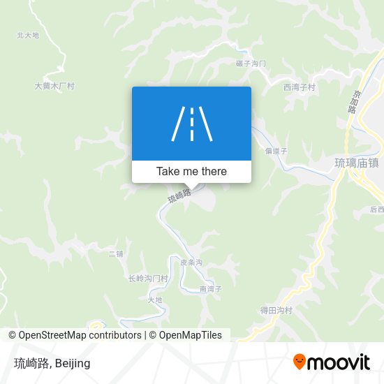 琉崎路 map