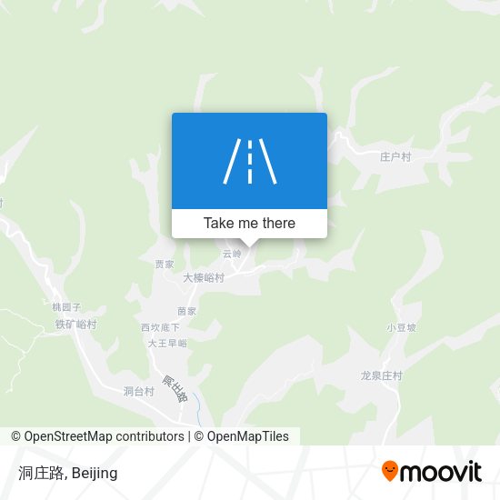 洞庄路 map