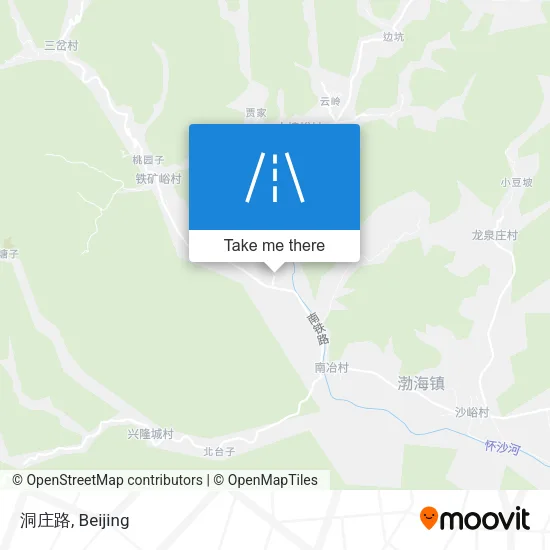 洞庄路 map