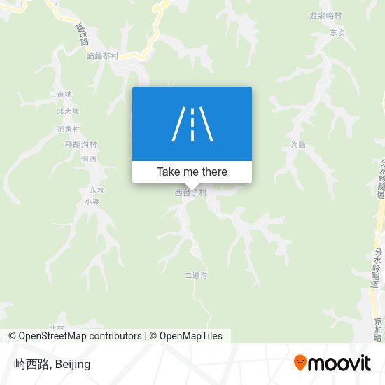 崎西路 map