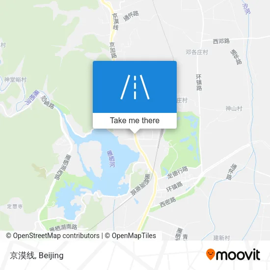京漠线 map