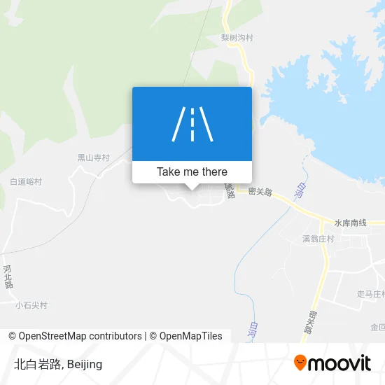 北白岩路 map