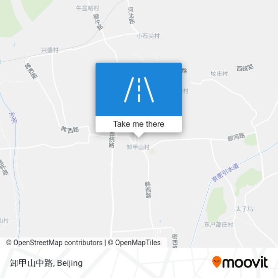 卸甲山中路 map