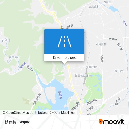 秋色路 map