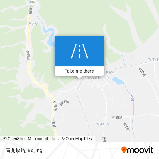 青龙峡路 map