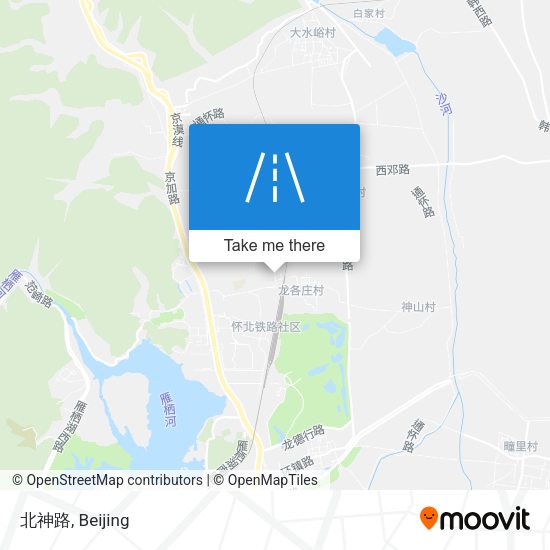 北神路 map