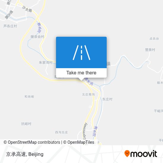 京承高速 map