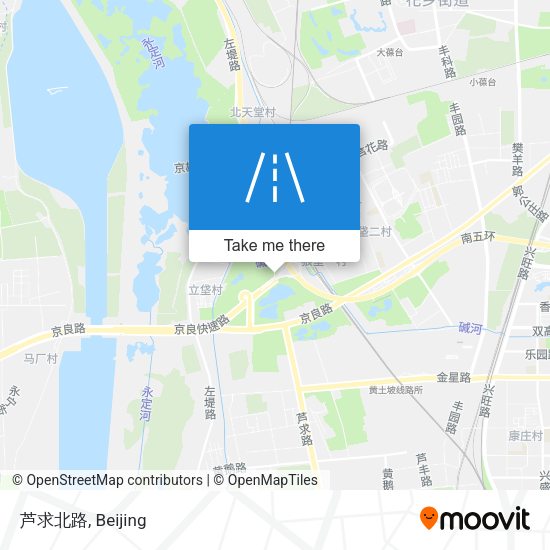 芦求北路 map