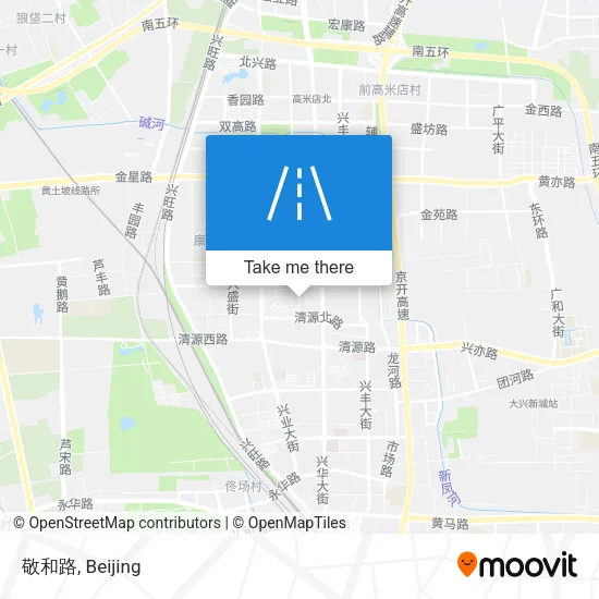 敬和路 map